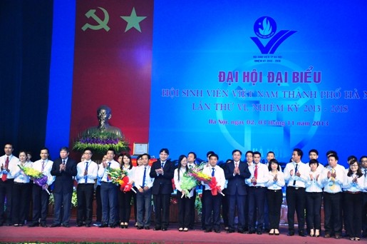 Đại hội Hội Sinh viên Thành phố Hà Nội lần thứ VI, nhiệm kỳ 2013 – 2018 - ảnh 1